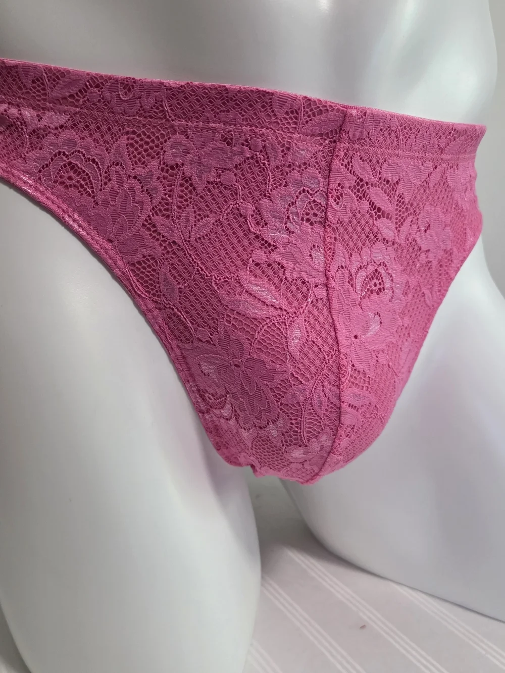 Cosabella Pink Lace Men's G-String Sexy Fit